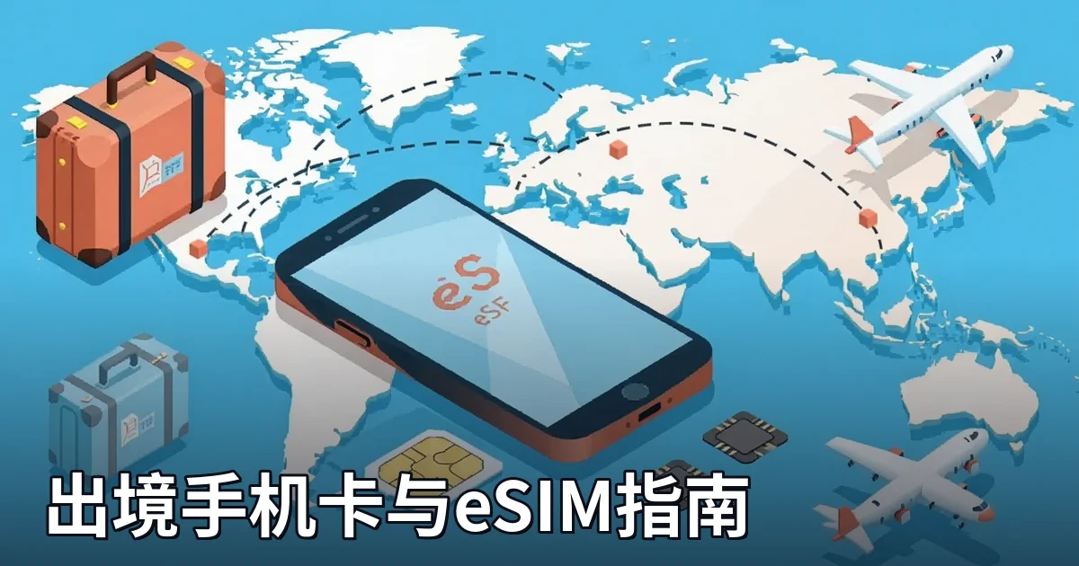 出境手机卡与eSIM指南